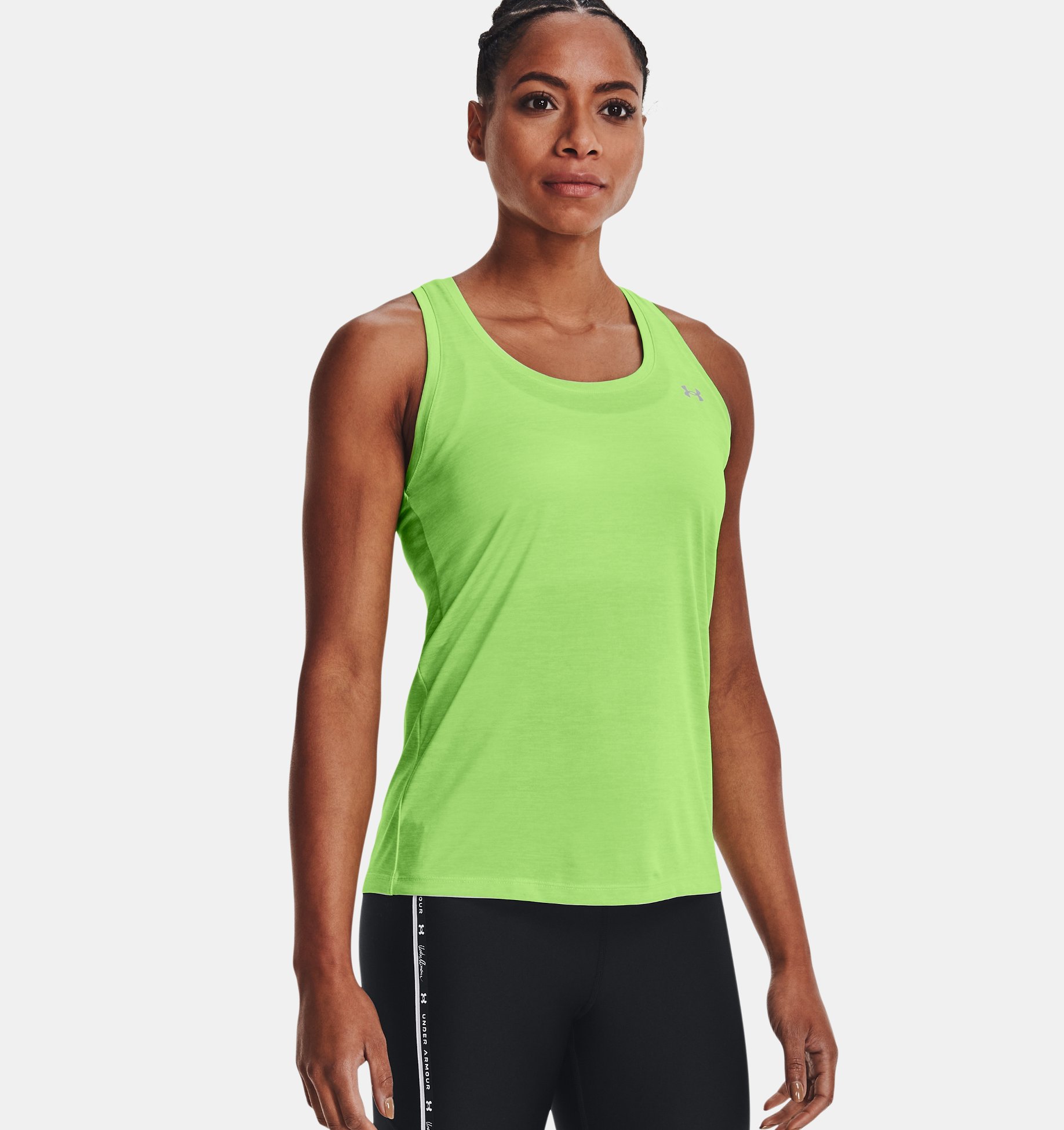 Under Armour Women's Fitness T-shirt Und Tank Cold Gear Loose Crew Shirts & Tanks
